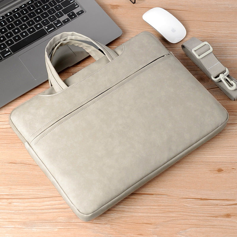 Women's PU Leather Laptop Bag Tablet Ipad Notebook Protective Bag