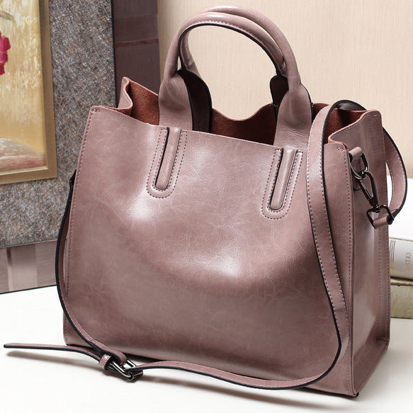 Genuine Leather Women's Shoulder Handbag Crossbody Bag