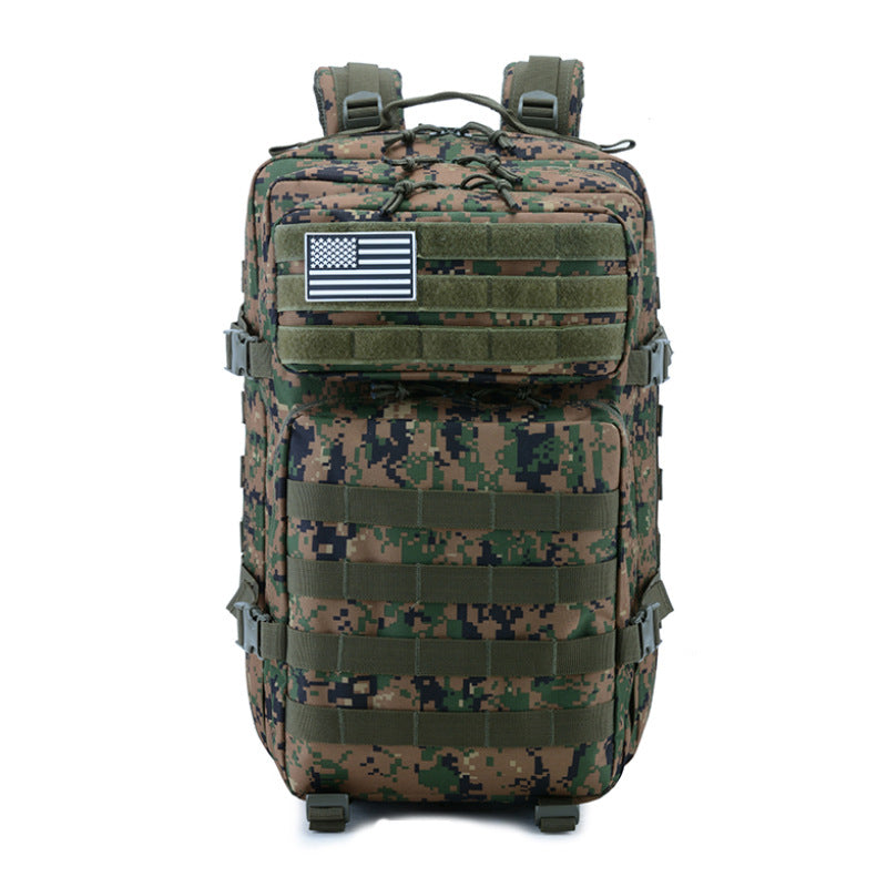 Men's 3P Backpack Camping Camouflage Mountaineering Leisure Travel Sports Outdoor