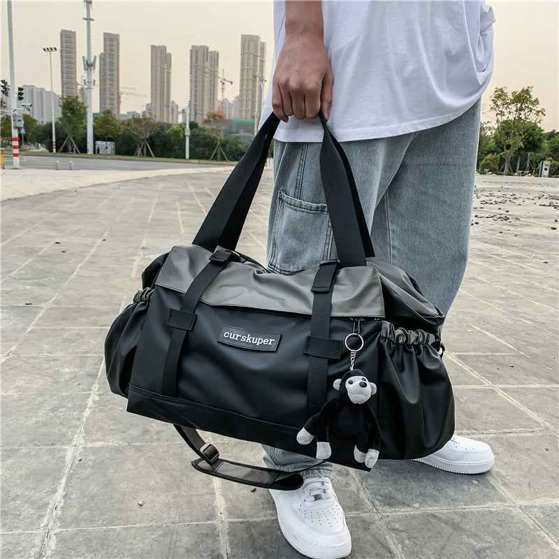 Men's Crossbody Hand Luggage Bag Sports Fitness Bag