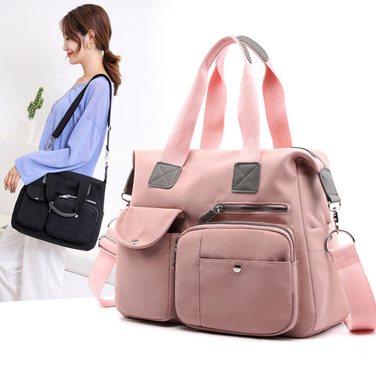 Large Capacity Nylon Travel Bag Handheld Women's Shoulder Bag