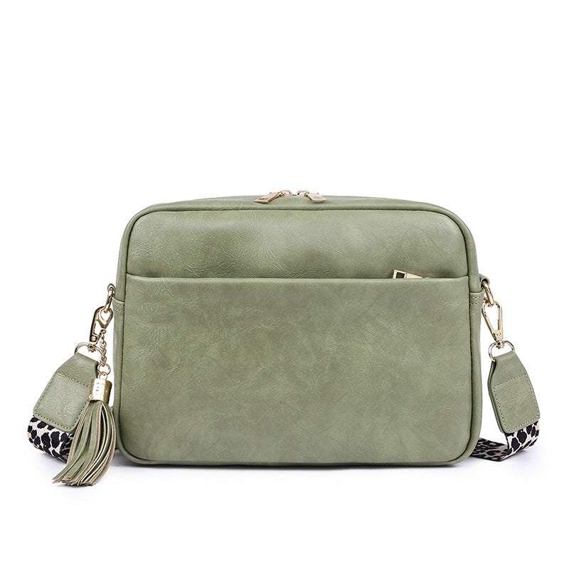 Retro Style Candy Color Shoulder Crossbody Bag for Women