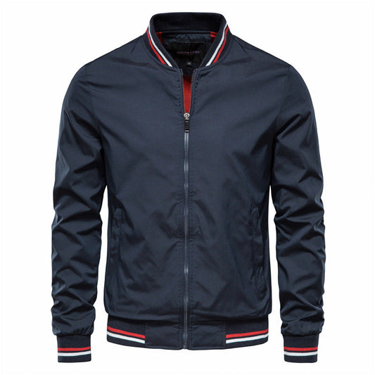 Men's Casual Fashion Trendy Outerwear Jacket Tops Thin Jacket