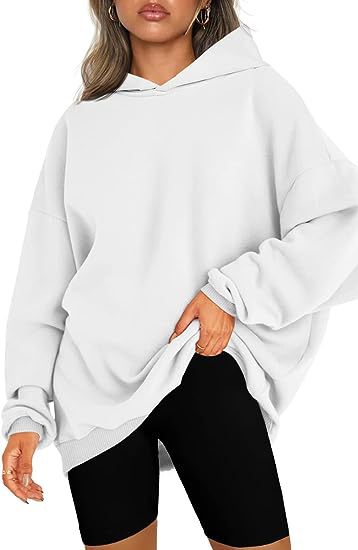 Women's Hooded Pullover Oversized Loose Casual Velvet Sweatshirt Hoodie